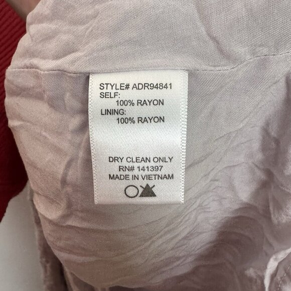 Astr The Label Purple Lavender Embroidered Short Sleeve Wrap Dress Size Small - Picture 5 of 7